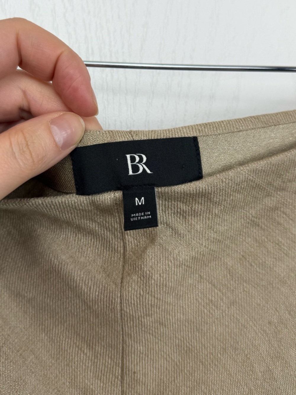SOLD Banana Republic Linen Maxi Slip Skirt Size Medium Tan - Picture 5 of 9